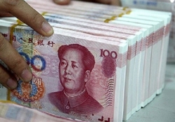 ارزش یوان چین به سرعت در برابر دلار آمریکا بالا می رود